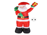 Inflatable Santa with LED Light Decorative Weatherproof Blow Up Santa Yard Standing Santa for V1294-YM0901-3115240123812
