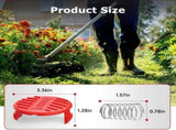 13 Pack CMZST0653 Weed Eater String and 4 Pack CMZST120SC String Trimmer Spool Compatible with V1258-DP02-C-881