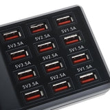 12-Port 60W USB Charge Station V28-ELEINTWLX858