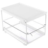 Kitchen Cabinet Organizer Carbon Steel Multifunctional Layered Spice Rack Under Sink Organizer V1294-YM0901-3117230445111