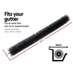 Gardeon Gutter Guard Brush 32M 92X10cm 36PCS GBR-18PCS-16MX2