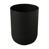Slim Bathroom Trash Can, Space Saving Round Waste Basket, Lidless Open Top Garbage Bin for Bathroom, V1366-AZ2-W-23262