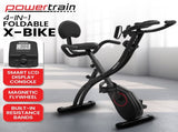 Powertrain 135E 4-in-1 Foldable X-Bike with LCD Display and Resistance Bands XBK-HSM-135E