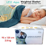 Jelly Bean Kids UFO Aqua Kids Weighted Blanket 2.8kg V442-INT-BLANKET-KIDSUFO-AQUA-RE