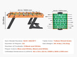 VEVOR Folding Foosball Table, 106 cm Standard Size Table, Indoor Full Size Foosball Tables for Home, V952-ZDKZQZ48YCZS83TLN001V0