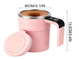 Self-Stirring Magnetic Coffee Mug with Temperature Display,Automatic Mixing for Coffee Tea and V1189-LWWAL-20260401-06817