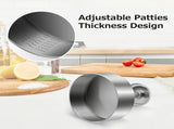 Hamburger Press Burger Makers with Scale Markings 11.5*11.5*14 cm Burger Press Adjustable V1188-MS101-03195-1