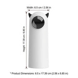 Smart Laser Pet Toy with Automatic Moving Light, Interactive Infrared Cat Teaser for Indoor Play, V1341-ZY-UVZ4M8YR-YELLOW