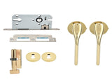 Mechanical Door Lock with Handle Set Modern Interior Bedroom Door AntiTheft Lock Kit V1294-YM0901-3114210070611