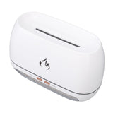 Flame Diffuser White 7 Colors Realistic Silent Operation 200ML 6W Flame Mist Humidifiers for Office V1294-YM0901-3113230270511