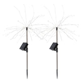 2Pcs/Set Outdoor Solar Garden Decorative Lights Lawn Lights Holiday Lighting V1294-YM0901-3111200165911
