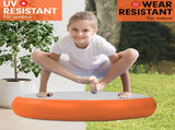 Powertrain 20cm Thick 1m Airtrack Spot Round Inflatable Gymnastics Tumbling Mat Air Track - Ora IFM-XBO-01R-GOR