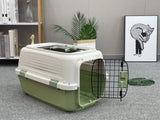 YES4PETS Small Dog Cat Rabbit Crate Pet Kitten Carrier Parrot Cage Green V278-BH-1-S-SKYLIGHT-GREEN