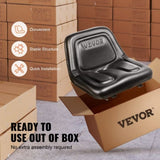 Universal Tracor Seat, Lawn Mower Seat with Micro Switch and Drainage Holes, 16-34 cm Extended Slot V952-CCZYYTKDY000G2GUFV0
