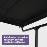 EQUIPMED Mobility Scooter & Power Wheelchair Shade Canopy Roof, 1-Inch Mount, 3 Height Settings, V219-HMBMSAEQC9KA