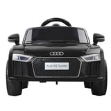 Kids Ride On Car Audi R8 Licensed Sports Electric Toy Cars Black RCAR-R8-S-BK