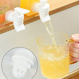 Double Compartment Beverage Dispenser, 8L Capacity Iced Tea and Mixed Drinks, Leak-Proof Design V1192-AZ-W-24350