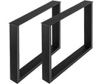 Black Table Legs Frame Metal Dining Table Desk 600X720MM V952-ZTHS600X720MM0001V0