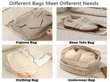 Packing Cubes - Suitcase Organizers - Travel Organizer Set - Luggage Organizer - Clothes Storage V1189-WXF-260203-00411