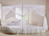 Luxury Princess Three Side Openings Bed Curtain Canopy Netting Mosquito Net Bedding V1294-YM0901-JY19763-02