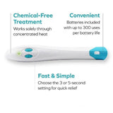 The Electronic Bug bite Treatment for Mosquito Bites,Without Chemicals - Treatment by Heat, Each V1192-AZ-W-2699