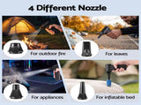 GIANTZ Electric Air Duster 202g 110000RPM Blower for Car Keyboard Outdoor AD-11-2500-4N-BK