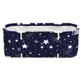 Weisshorn Foldable Bathtub PVC SPA Bucket Inflatable Cushion 134x65cm Star Navy FB-PVC-B-140-NA
