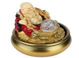 LED Water Fountain Innovative Resin Waterfall Ornament Art Crafts for Home Office Landscape V1294-YM0901-3111200232216
