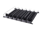 Self Pushing Drink Holder 6 Rows Adjustable Width Spring Loaded Easy Slide Large Capacity 15in V1294-YM0901-3118230216511