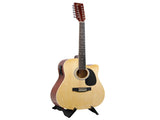Karrera 12-String Acoustic Guitar with EQ - Natural 12S-EQ-NAT