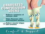 6Pairs Compression Socks for Women and Men - Best for Circulation, Running, Athletic, Recover, V1189-LWWAL-20260325-00644