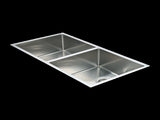 865x440mm Handmade Stainless Steel Undermount / Topmount Kitchen Sink with Waste V63-770025