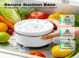 Fruit and Washing Machine, 2026 Upgraded Fruit Cleaner Device Waterproof Fruit and V1258-DP02-F-848