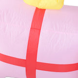 9.8ft Xmas Inflatables Outdoor Decorations Gift Boxes and Bear Blow Up Yard Decorations with LED V1294-YM0901-3111250213111