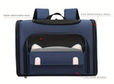 Out & About with Your Furry Friend Cat-Ear Breathable Backpack, Perfect for Cats & Dogs up to V1385-CWB-WU-927-007