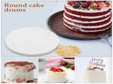 10 Inch White Corrugated Paper Cake Drum Round Cake Board for Baking with Stable Structure and Clean V1369-AZ3-W-16725