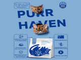PurrHaven Tapioca Clumping Cat & Kitty Litter, 30kg ,Dust Free,Plant-Based,Easy to XFPH-CL-TP-BUX2