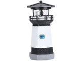 Outdoor Solar Power Rotating LED Light Landscape Lamp Garden Courtyard Decoration White LightBlack V1294-YM0901-3119200060911