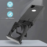 Compatible with Audi A6 C5 1998-2005 A4 1998-2002 Retractable Folding Cup Holder 4B0862534D V1188-TAL-MN113-0057