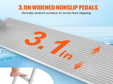 Dock Ladder, Removable 4 Steps, 500 lbs Load Capacity, Aluminum Alloy Pontoon Boat Ladder with 3.1'' V952-MTZTCXSJFHXJDT0PBV0