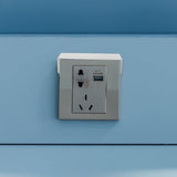 Outdoor Electrical Outlet Rain Cover with Durable Stainless Steel Housing and Easy Installation V1369-AZ3-W-13176