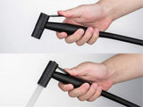 Shower head - Bidet Black, hand shower in the bathroom, toilet sprayer, stainless steel, toilet V1188-MS-313-0386