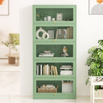 ArtissIn Buffet Sideboard Cupboard Cabinet Storage Mesh Doors Metal Green ELIA AI-SIDE-M-5D-02-GN-AB