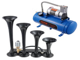 Train Horns Kit, 4 Trumpet Air Horn Kit, 150dB Train Horns for Pickup Trucks, 12V 120 psi Air V952-QLBYCQGTZ12VRGCVHV9