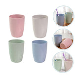QZS Reusable Cups,10oz Multi-color Water Cups for Kids,4Pcs Dishwasher Safe Water Plastic V1189-WXFWAL-20260319-00197