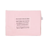 Royal Comfort - Balmain 1000TC Bamboo cotton Quilt Cover Sets - Blush ABM-204920