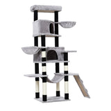 i.Pet Cat Tree 161cm Tower Scratching Post Scratcher Wood Condo House Play Bed PET-CAT-APS021-GR