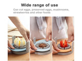3 In 1 Stainless Steel Cutting Wires Hard Boiled Egg Slicer Cutter Kitchen Tool-Red Green Orange V1263-JX-604