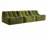 Artiss Set of 3 Sofa Modular Boneless Couches No Assembly Green SBED-N-02-GNX3