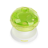 Interactive Mushroom Cat Puzzle Toy for Slow Feeding and Mental Stimulation Treat Dispensing, V1341-ZY-E2A2N2EH-GREEN